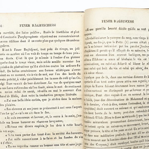 NOUVELLES PROMENADES DANS LE BOSPHORE