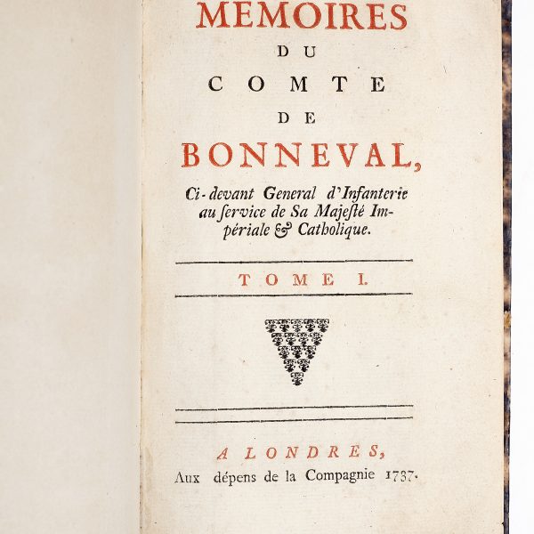 COMTE DE BONNEVAL