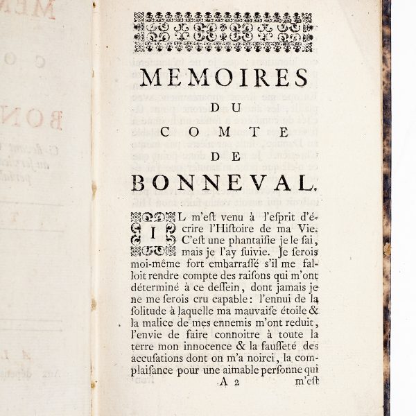COMTE DE BONNEVAL