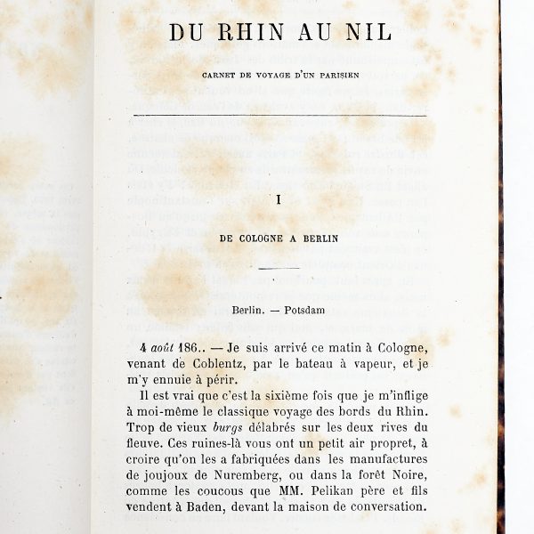 DU RHIN AU NIL