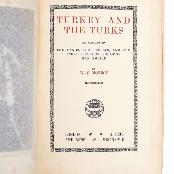 TURKEY AND THE TURKS
