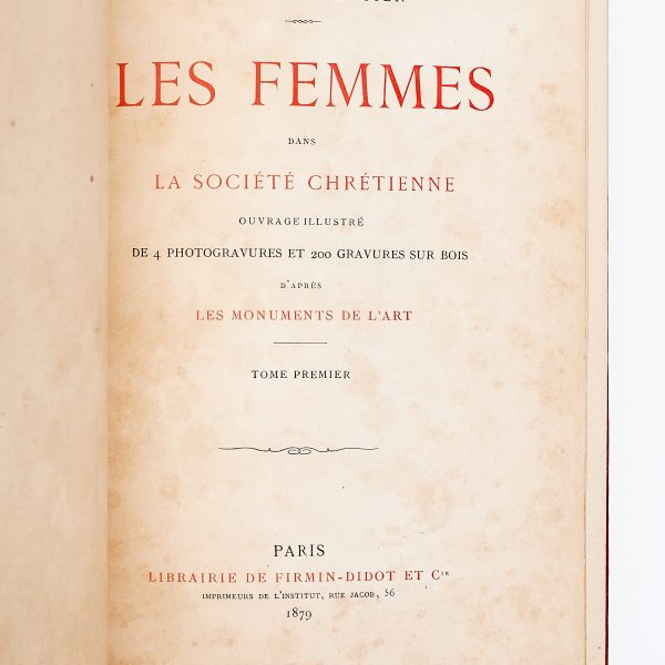 LES FEMMES DANS LA SOCIETE CHRETIENNE