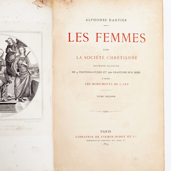 LES FEMMES DANS LA SOCIETE CHRETIENNE