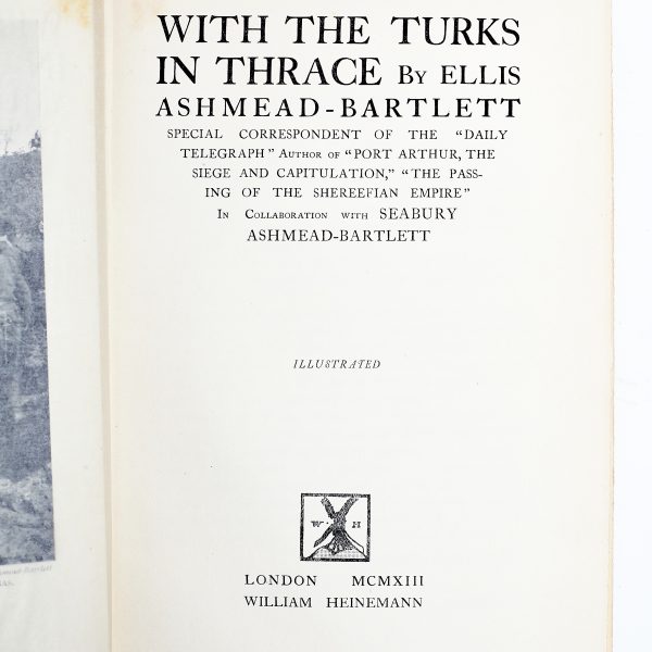 WITH THE TURKS IN THRACE