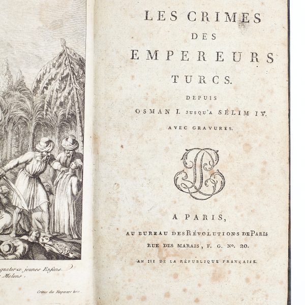 LES CRIMES DES EMPEREURS TURCS