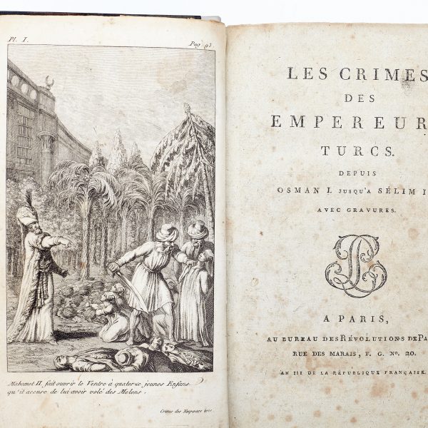 LES CRIMES DES EMPEREURS TURCS