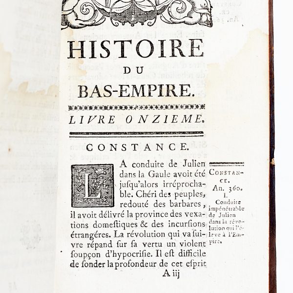 HISTOIRE DU BAS-EMPIRE