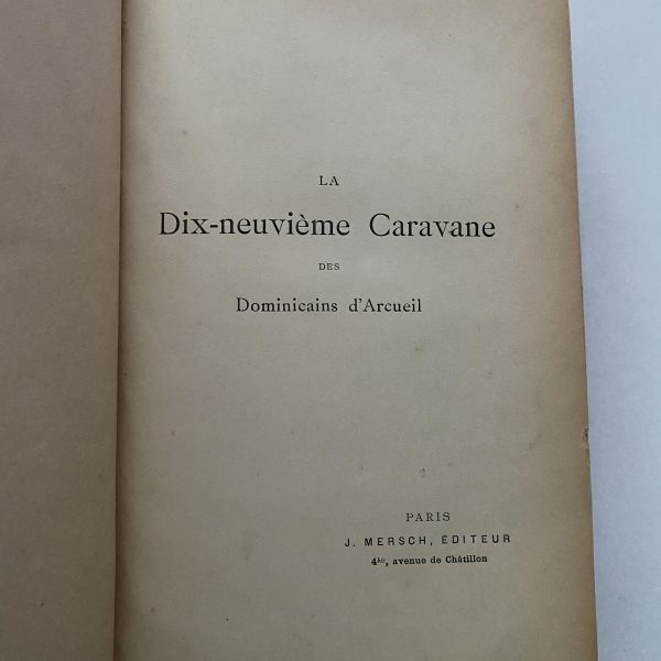 LA DIX-NEUVIEME CARAVANE...
