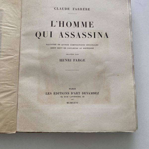 L'HOMME QUI ASSASSINA