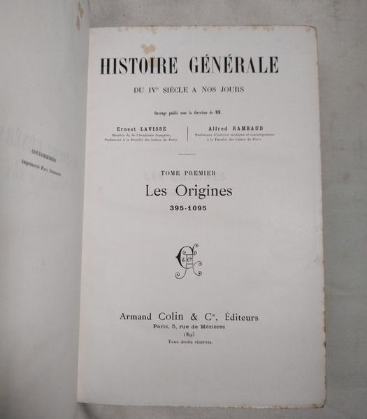 LAVISSE/RAMBAUD